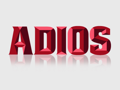 Adios display display face font lettering letters type typeface typography