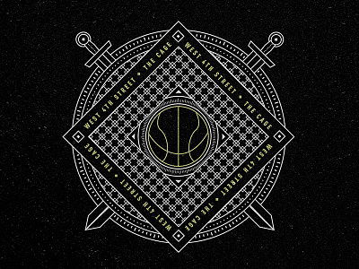Adidas Street - The Cage adidas badge basketball crest icon nyc street ball