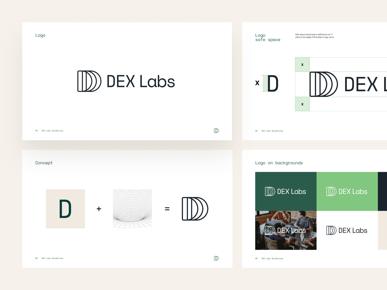 DEX Labs Branding by Damian Denis for Properly on Dribbble