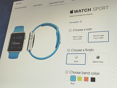 Apple Watch Checkout Concept apple store apple watch apple watch sport mockup