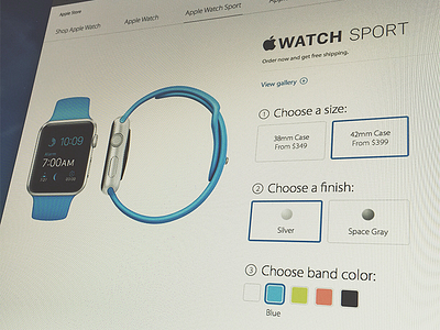 Apple Watch Checkout Concept