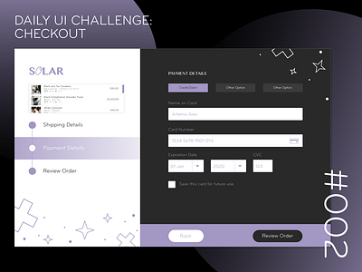 Daily UI Challenge 002