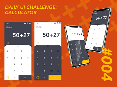 Daily UI Challenge Day 004 app app design calculator dailyui dailyuichallenge design ui