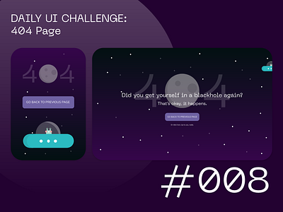 Daily UI Challenge Day 8
