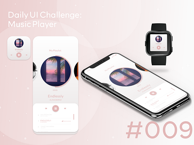 Daily UI Challenge 009 app app design branding dailyui dailyuichallenge design icon music music player ui ux