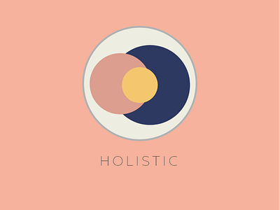 Holistic branding design icon illustration interaction design logo portfolio design selfbranding ui vector