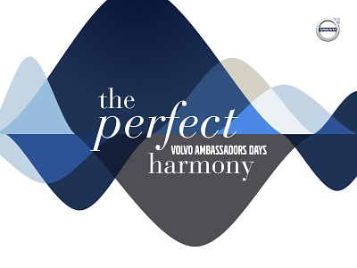 Volvo - Perfect harmony art brand brand and identity branding creative creative project design equalizer event formation graphic graphic design harmony identity logo music ondulation perfect son typography