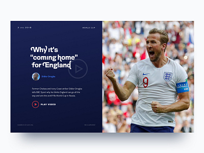 It's Coming Home!? england football hope sans interface typography ui world cup