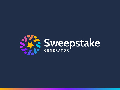 Sweepstake Generator logo design design generator logo logotype sweepstakes