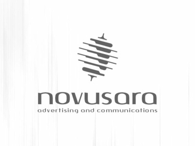 Logo for «Novusara Communications» advertising communications design graphic design logo logotype novusara