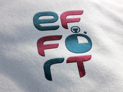 Logo design for «Effort» design graphic logo logotype sportswear