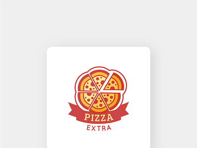 Pizza Extra branding icon illustration logo photoshop vector