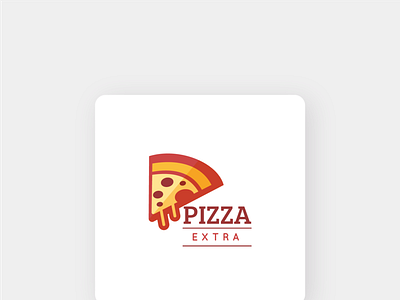 Pizza Extra branding design illustration logo photoshop vector