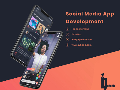 Social Media App Poster Design