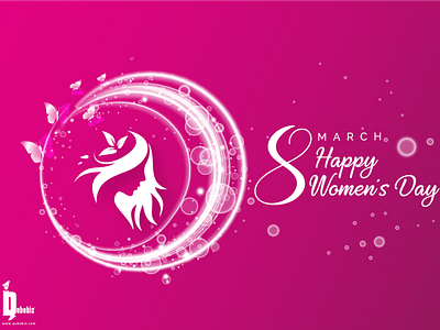 Women's Day Design animation app branding design flat icon identity illustration illustrator lettering minimal mobile photoshop type typography ui vector web website