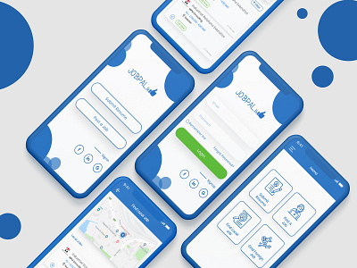 Job Portal Mobile App Design