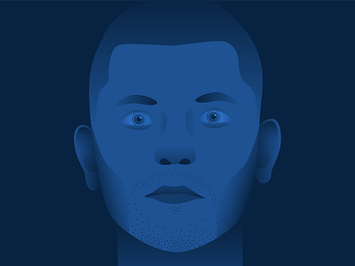 Character Illustration adobe color scheme gradient graphic illustration portrait soccer vector