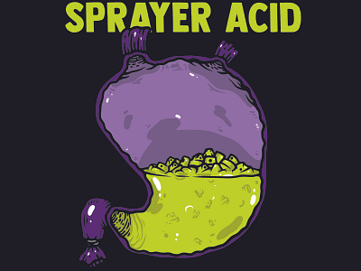 Sprayer acid