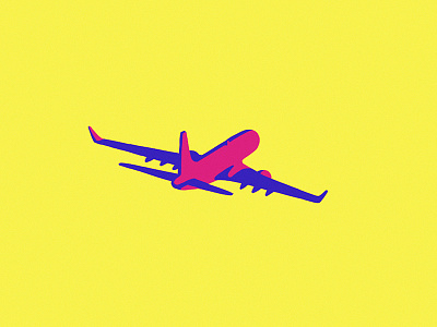 Travel colorful design explore illustration jet plane sky travel traveling