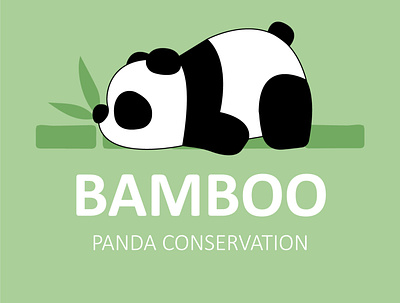 Logo Panda Conservation brand brand design brand identity branding design illustrator logo logo design logodesign logos logotype vector