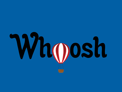 Whoosh brand branding dailylogo dailylogochallange design logo typography