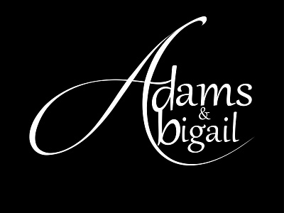 Adam & Abigail brand branding dailylogo dailylogochallange design identity logo vector