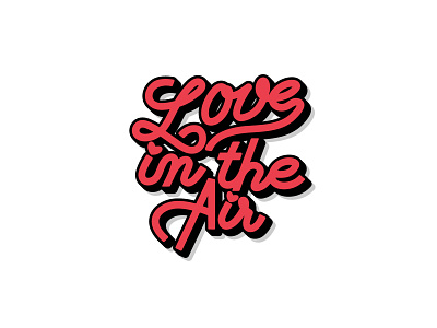 Love In The Air branding clothing brand fashion logo graphic design logo logo design love love in the air script streetwear typography urban logo