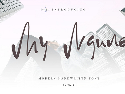 My Ngune Font Handwritten