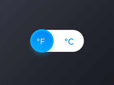 Switch dailyui interface off on switch temperature toggle ui