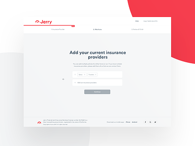 Jerry - Funnel app form funnel ui user experience user interface ux