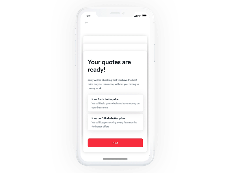 Jerry App - Pre-Quotes Onboarding