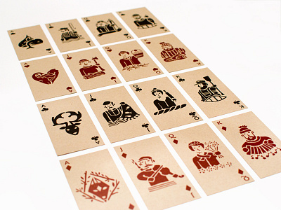 Fogo Island Inn playing cards card design dan perrella hand drawn illustration playing cards print