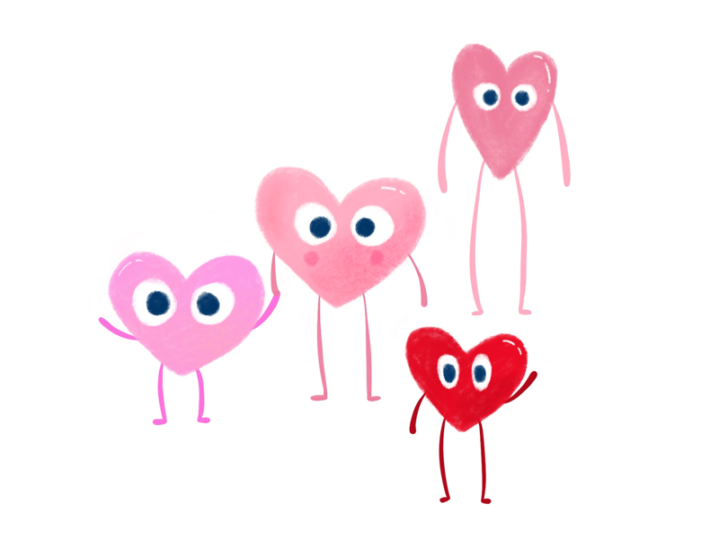 The Heart Fam by Melissa Kruger on Dribbble