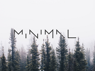 Minimal Logo adobe clean geometric illustrator logo logo design logotype minimal minimalism minimalist modern photo photoshop trees