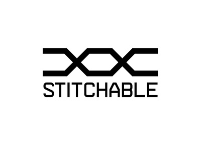 Stitchable - logo for a company that repairs ripped clothes