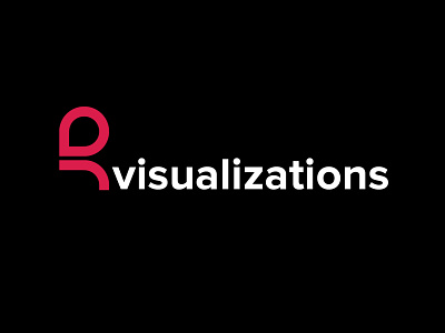 R visualizations arlind ramadani brand branding flat icon logo simple text text logo thirty logos challenge