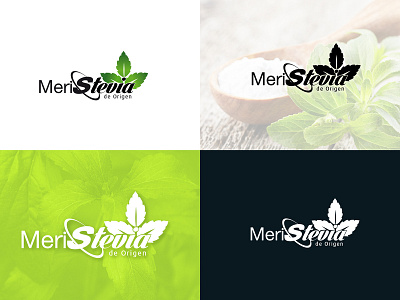 MeriStevia de Origen branding design logo stevia
