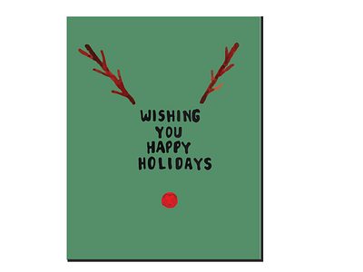 Holiday Card adobe illustrator cc calligraphy design illustration pen and ink typography