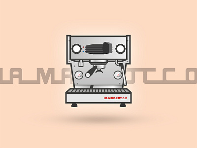 La Marzocco Linea Mini - Espresso Series coffee espresso faema illustration la marzocco linea machine series