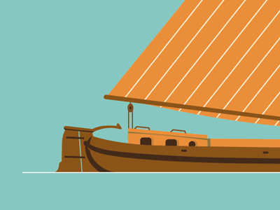 Boat illustration boat illustration poster
