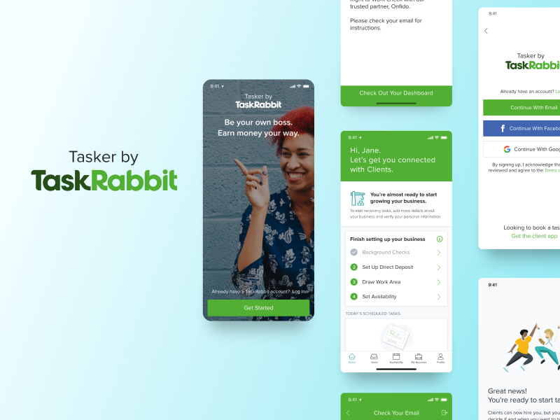 Føderale Umeki evig Tasker by TaskRabbit by Asher G. Blumberg for TaskRabbit Design on Dribbble