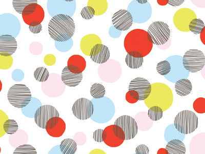 Beachballs illustration pattern