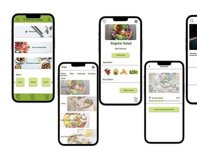 Nutritions_order to go branding design logo paper wireframe ui user experience ux