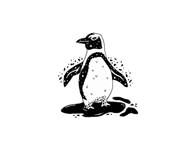 Space Critters 2 animal illustration animals design galaxy illustration illustrator ink penguin sketchbook space