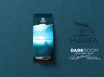 Marea Coffee branding coffee design graphic design illustration logo packaging desing
