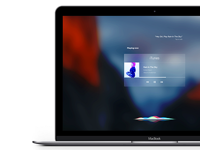 Siri OSX El Capitan animation apple assitant capitan itunes login mac music osx siri yosemite