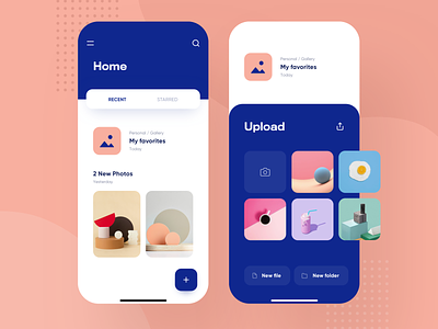 Dropbox Redesign Concept - Mobile Product Design