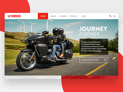 Yamaha Web Redesign