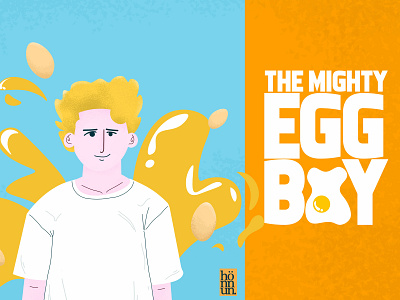 EGG BOY animation art branding character christchurchmosque clean design egg boy flat graphic design illustration illustrator minimal superhero type typography ui ux viral website
