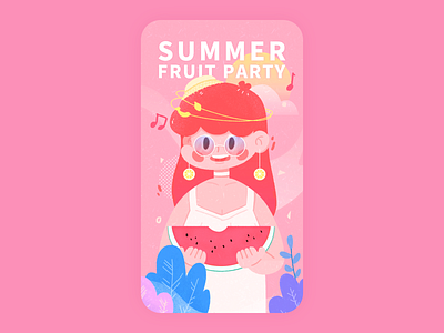 Summer illustration